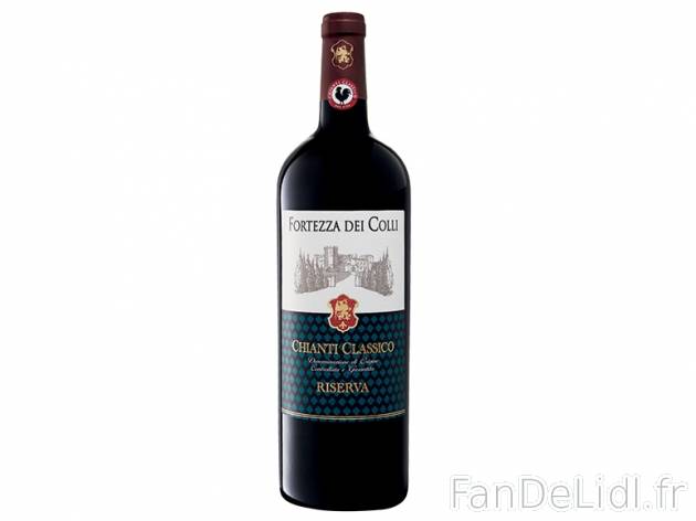 Chianti classico Fortezza Dei Colli Riserva DOCG , prezzo 5.99 € per 75 cl, 1 ...