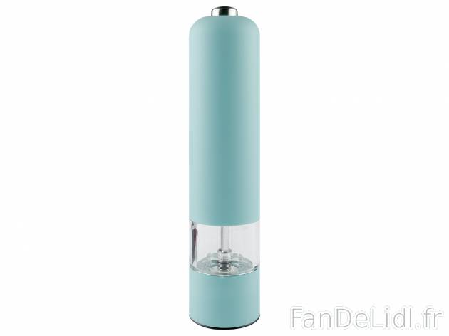 Moulin à sel/poivre électrique , le prix 7.99 € 
- Éclairage intégré
- ...