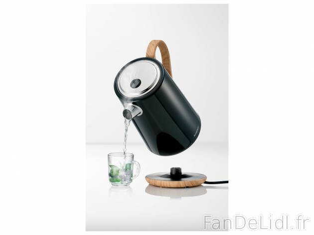 Bouilloire électrique , le prix 21.99 € 
- 1,7 L max 
- Dont 0,30 € d’éco-participation
Caractéristiques

- ...