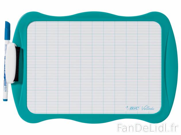 Ardoise blanche, marqueurs tableau ou porte-mines chez , le prix 1.29 € 
- Au ...