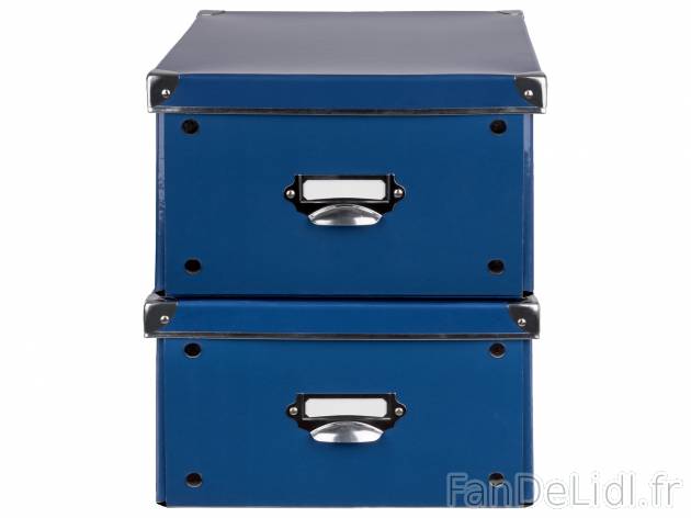 Boîtes de rangement , le prix 6.99 € 
- Env. 35,5 x 17 x 29 cm (l x h x p)
- ...