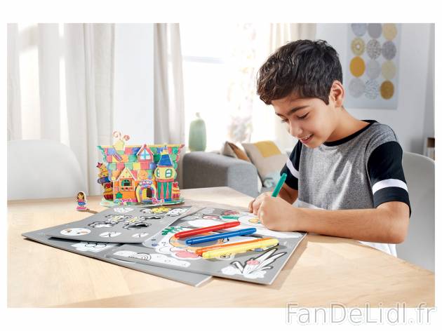 Set de création Puzzle 3D , le prix 4.99 € 
- Set de 7
- Set de création maison ...
