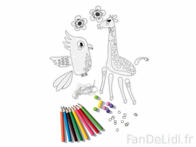 Set de création Films rétractables , le prix 1.99 € 
- Set de 17
- Jungle
- ...