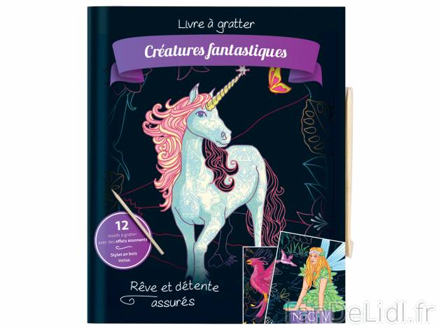 Livre de dessins à gratter , le prix 4.99 € 
- Autres modèles disponibles dans ...