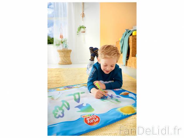 Tapis de dessin avec feutre à eau , le prix 5.99 € 
- Dès 18 mois
- Env. 80 ...