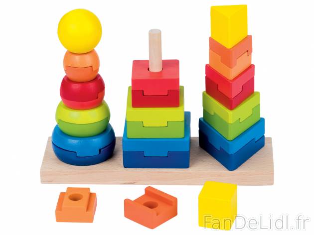 Jeu de motricité en bois , le prix 7.99 € 
- Pour stimuler la créativité des ...