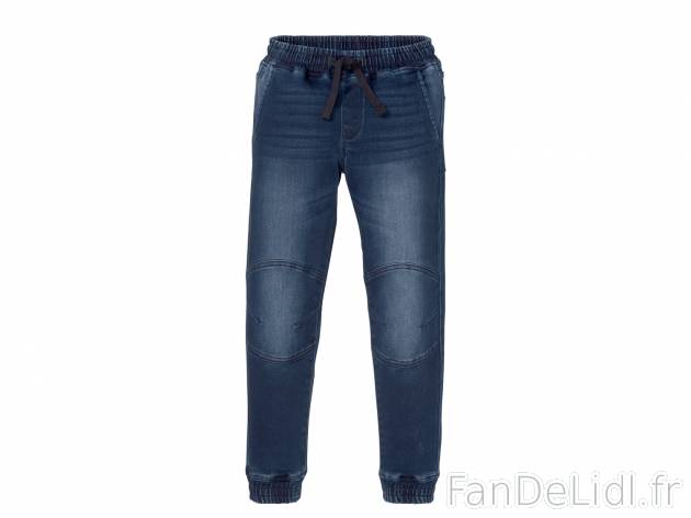 Jogging denim garçon , le prix 7.99 € 
- Du 6-8 ans (122/128 cm) au 12-14 ans ...