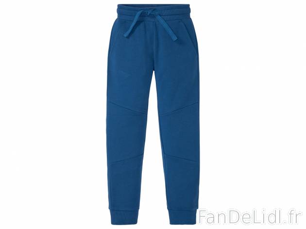 Pantalon molletonné garçon , le prix 4.99 € 
- Du 6-8 ans (122/128 cm) au 12-14 ...