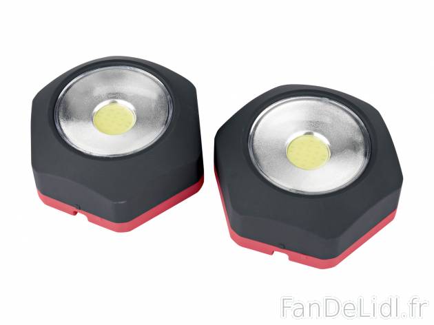 Lampe de travail à LED , le prix 4.99 € 
- Lot de 2
- Flux lumineux : env. ...