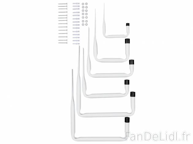 Set de crochets , le prix 5.99 € 
- Set de 6 pièces de tailles différentes  ...