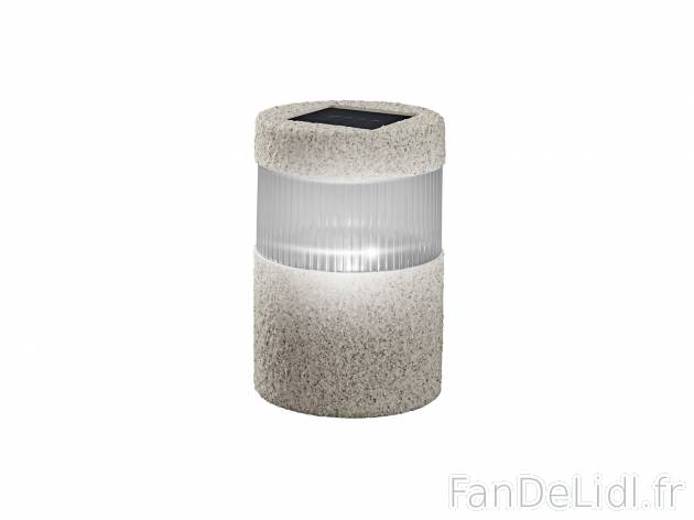 Balise solaire à LED , le prix 3.99 € 
- Au choix : Env. 11,5 x 24 cm (Ø x ...