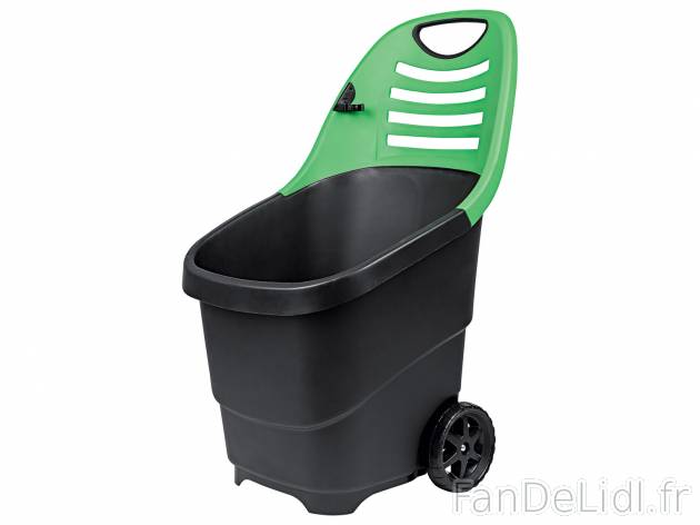Trolley de jardin , le prix 19.99 € 
- Env. 50 x 87 x 60 cm (l x h x p)
- Env ...