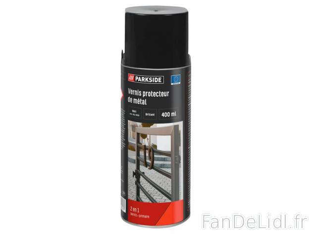Vernis protecteur de métal chez Lidl , prezzo 3.49 EUR 
Vernis protecteur de métal ...