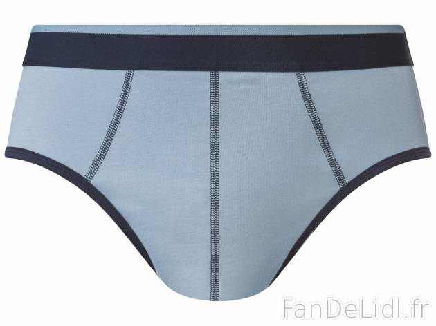 Slips , prezzo 8.99 EUR 
Slips 
- Du M au XL selon modèle.
- Ex. 95 % coton ...