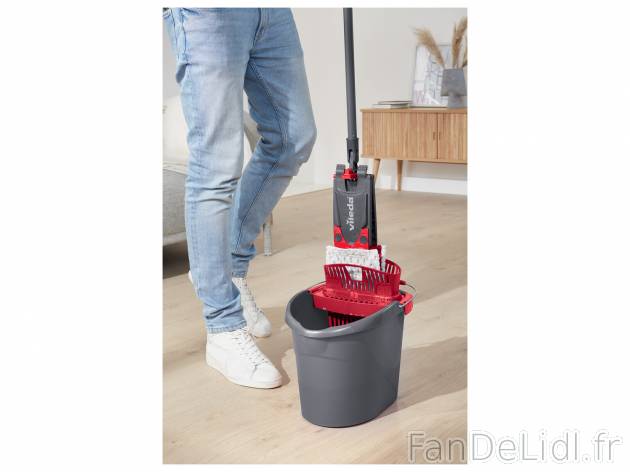 Balai télescopique Vileda Ultramat , le prix 13.99 € 
- Utiliser avec le seau ...