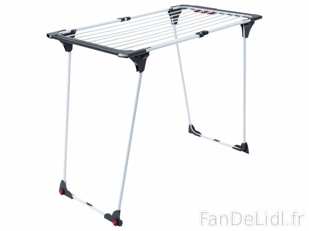 Étendoir à linge extensible Vileda, le prix 29.99 € 
- Env. 110 - 176 cm
- ...