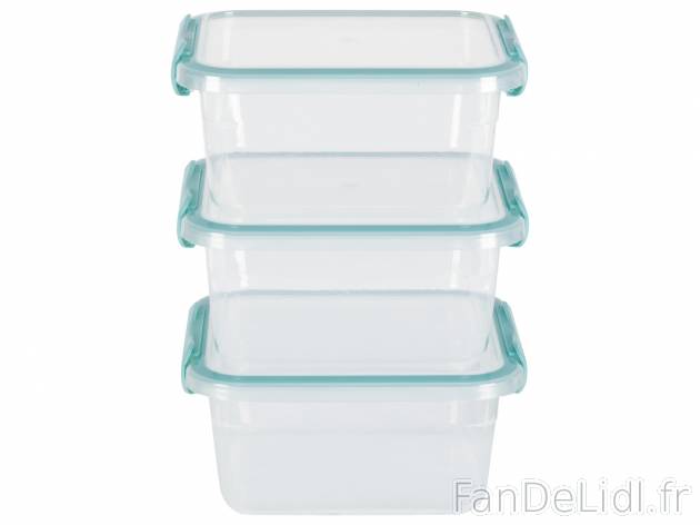 Boîtes de conservation avec fermeture à clic , le prix 4.99 € 
- Sans BPA
- ...
