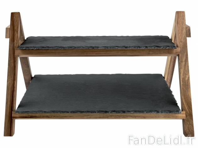 Plateau étagère ou plateaux en ardoise , le prix 9.99 &#8364; 
- Au choix ...