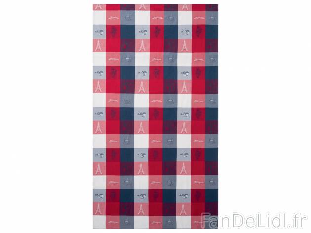 Nappe en coton XXL , le prix 9.99 &#8364; 
- Env. 140 x 250 cm
- Ex. 100 % coton
- ...