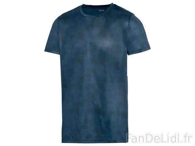T-shirt technique homme , le prix 4.99 € 
- Du S au XL selon modèle.
- Ex. ...