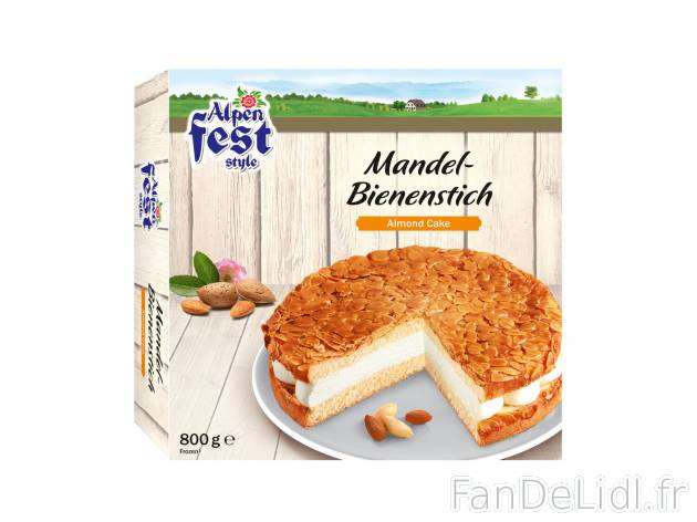 Gâteau aux amandes , le prix 4.69 €