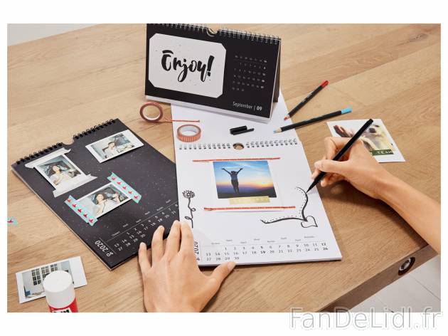 Set de création calendrier/photo , le prix 2.99 € 
- Autres modèles disponibles ...