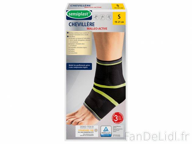 Chevillère ou genouillère , le prix 7.99 € 
- Réduit les gonflements grâce ...