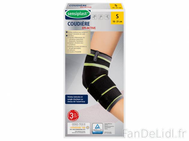 Coudière chez Lild , le prix 5.99 € 
- Du S au XL
- Bandage stabilisant pour ...