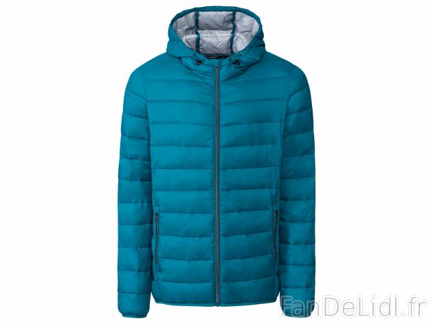 Doudoune légère homme Livergy, le prix 17.99 € 
- Du S au XL selon modèle.
- ...