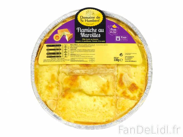 Flamiche au maroilles , prezzo 4.89 € per 330 g