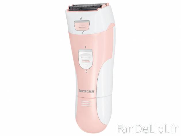 Rasoir pour femme , le prix 11.99 € 
- Sans fil
- 3 en 1 : raser, tailler et ...