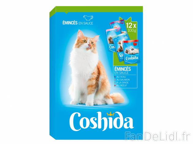 Bouchées pour chat , le prix 2.76 €