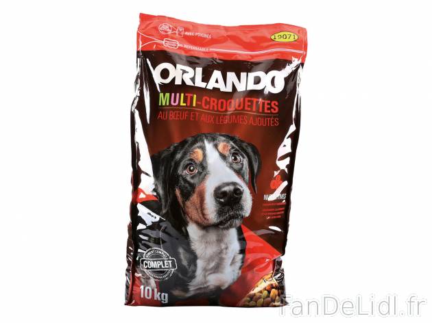 Croquettes pour chiens , le prix 8.39 €  
-  Variétés au choix