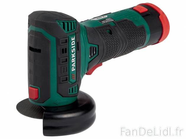 Meuleuse d’angle 12 V sans fil Parkside, X12VTeam, le prix 39.99 € 
- Votre ...