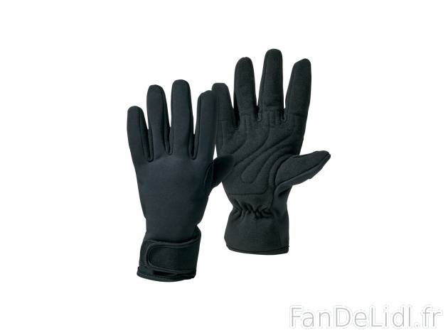 Gants de travail Softshell , le prix 6.99 € 
- Disponibles dans les tailles 7, ...