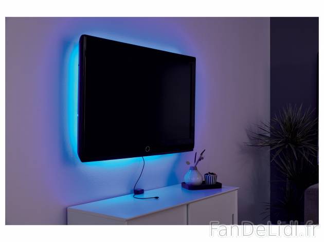 Ruban lumineux avec capteur , le prix 11.99 € 
- Capteur audio pour des effets ...