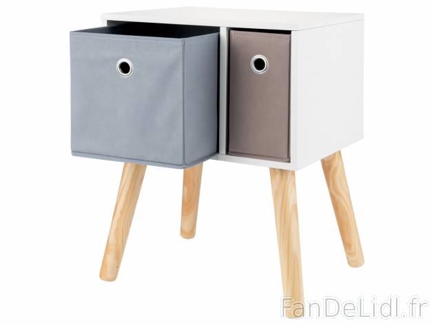 Commode avec tiroirs en textile , le prix 17.99 € 
- Env. 40 x 52,5 x 30 cm (l ...
