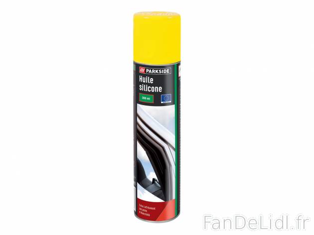 Huile silicone, graphite ou multi-usage Parkside, le prix 1.99 € 
Au choix : 
- ...