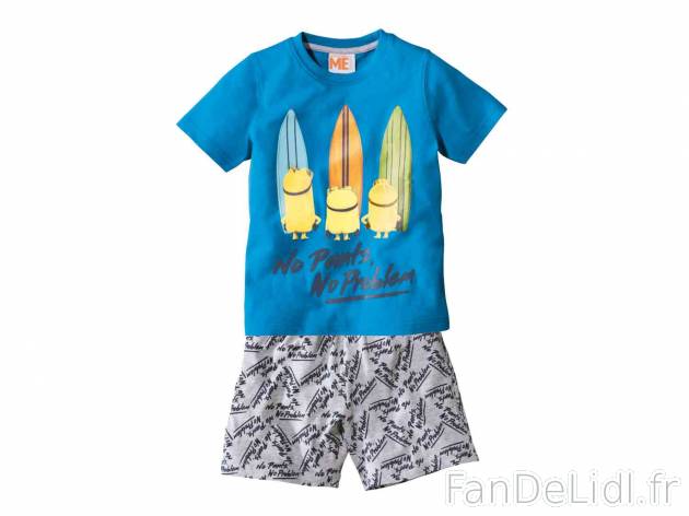 Pyjashort garçon Minions , prezzo 5.99 &#8364; per L&apos;ensemble au choix ...