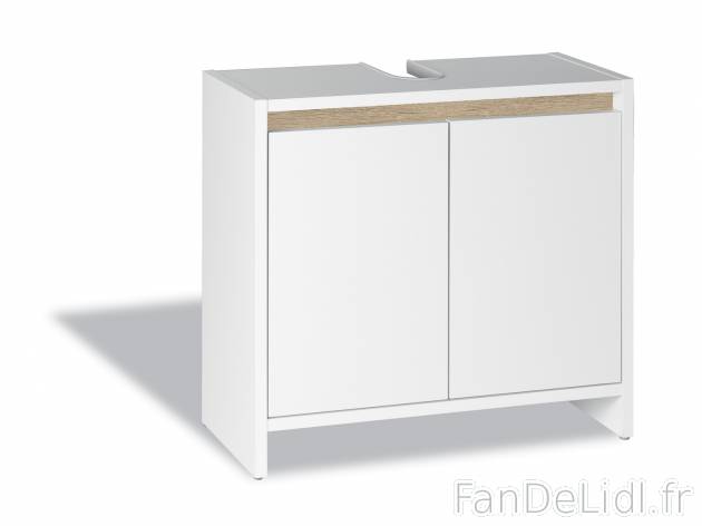 Meuble sous vasque Livarno, le prix 21.99 € 
- Env. 60 x 55 x 28 cm (l x h x ...