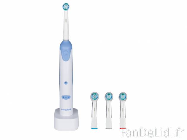 Brosse à dents électrique Nevadent, le prix 16.99 € 
- 3,7 V
- 600 mAh
- ...