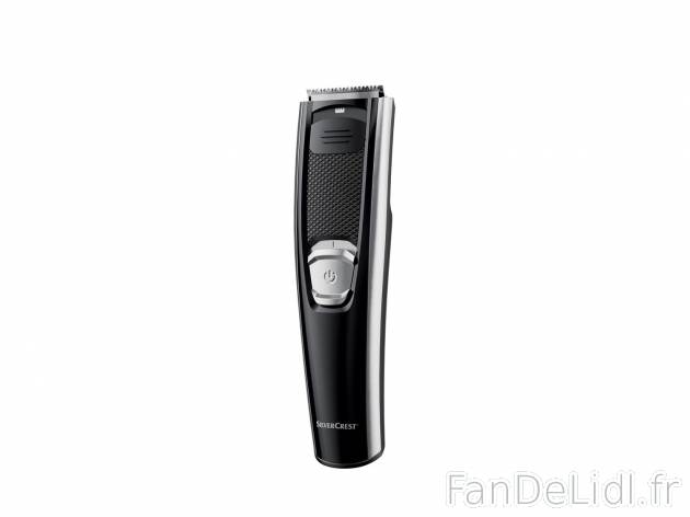 Tondeuse barbe et cheveux Silvercrest, le prix 9.99 € 
- 500 mAh,
- 3,7 V
- ...