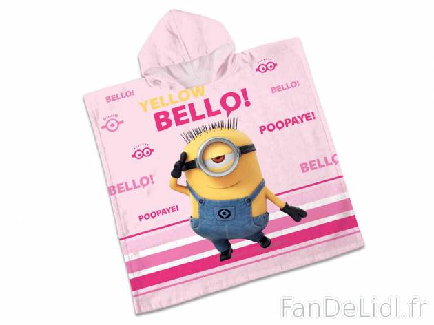 Poncho de bain Minions , prezzo 7.99 &#8364; per L&apos;unité au choix ...