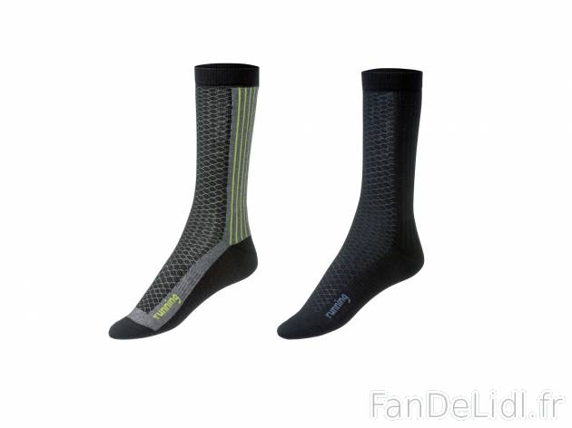 Chaussettes de running hiver homme , le prix 1.99 &#8364; 
- Du 39/40 au 45/46 ...