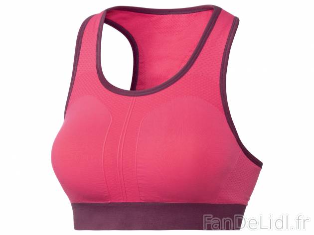 Brassière de sport seamless femme , le prix 7.99 &#8364; 
- Du S au XL selon ...