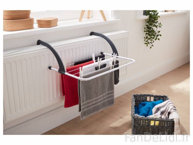 Séchoir de radiateur , le prix 4.99 &#8364; 
- Pour un s&eacute;chage ponctuel ...
