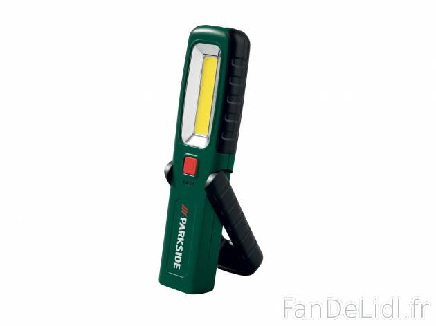 Baladeuse rechargeable Parkside , le prix 16.99 € 
- Éclairage LED polyvalent ...