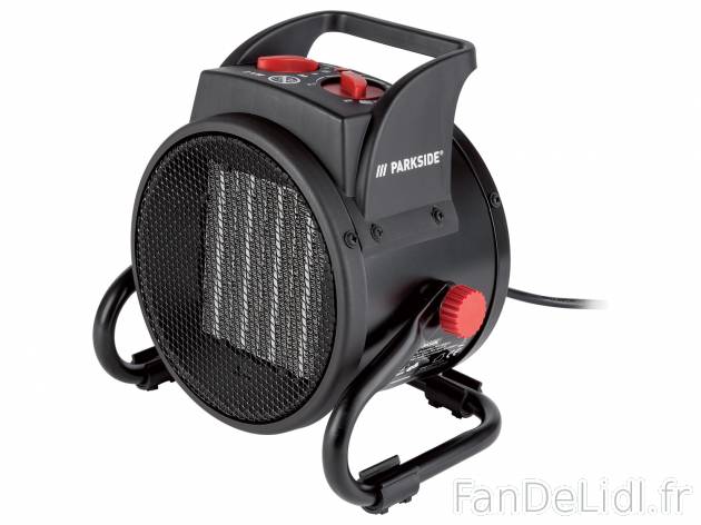 Chauffage soufflant en céramique , le prix 24.99 € 
- Env. 2 000 W
- 2 niveaux ...