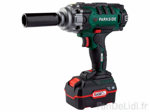 Visseuse à chocs sans fil Parkside, X20VTeam, le prix 79.99 € 
- Quantités ...