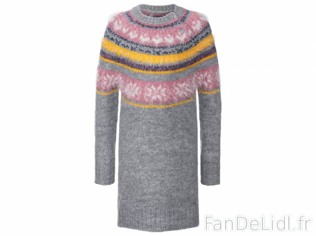 Robe en maille fille , le prix 6.99 € 
- Du 86/92 au 110/116 cm selon modèle.
- ...